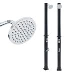 Buitendouche Frerievn solardouche met 18 L tank zwart casa.p, Tuin en Terras, Verzenden, Nieuw
