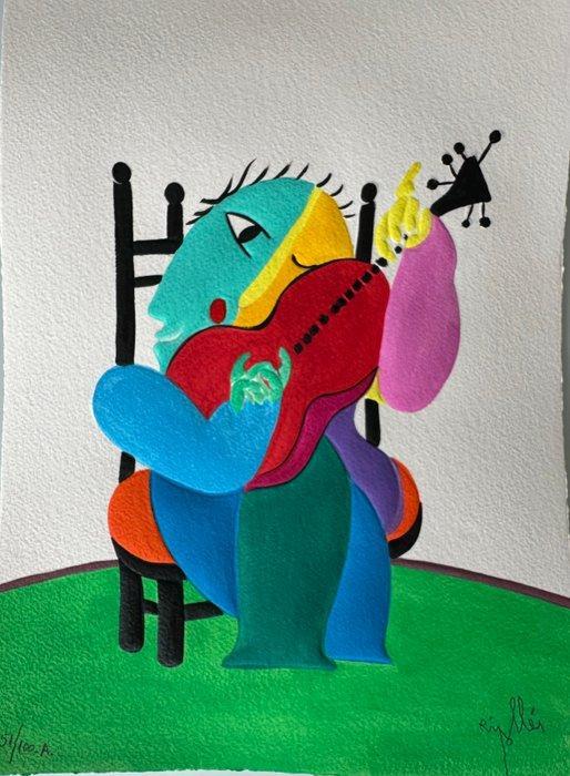 Juan García Ripollés (1932) - Guitarrista, Antiek en Kunst, Antiek | Overige Antiek