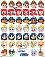 Poster Disney Emoji Princess Emotions 40x50cm, Verzamelen, Nieuw, A1 t/m A3, Verzenden