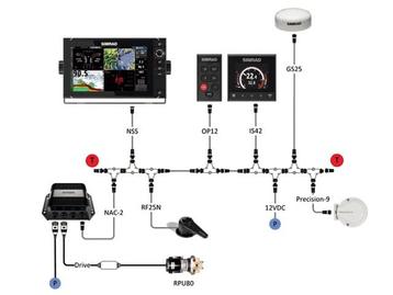 Simrad OP12 Autopilot bediening beschikbaar voor biedingen