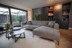 Loungebank Iris, stevig bank met brede chaise longe, Hout, Verzenden, Nieuw, Woonstijl cosy-modern