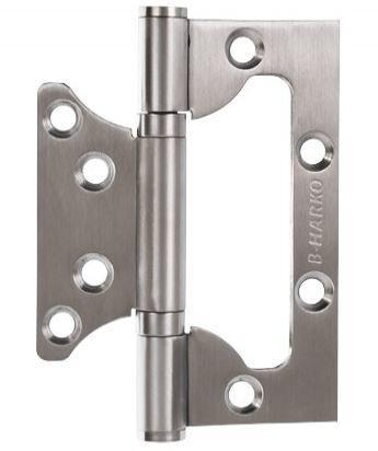 Freesvrij Scharnier 100 x 40 mm RVS, Doe-het-zelf en Verbouw, Hang- en Sluitwerk, Nieuw, Ophalen of Verzenden