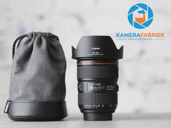 Canon EF 24-70mm f/2.8L II USM - Incl. 1 jaar garantie!, Audio, Tv en Foto, Fotografie | Lenzen en Objectieven, Standaardlens