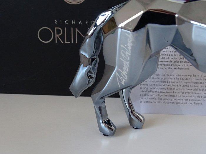 Richard Orlinski (1966) - Wolf, hand signed, Antiek en Kunst, Kunst | Designobjecten