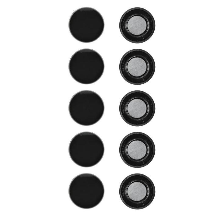 Benson Ronde magneten - Ø 3 cm - zwart - 10 stuks - hoge..., Zakelijke goederen, Kantoor en Winkelinrichting | Kantoorartikelen