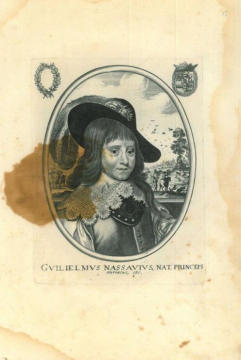 Portrait of William I, Prince of Orange, Antiek en Kunst, Kunst | Etsen en Gravures