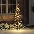 vidaXL Kerstboom met 160 LED Warmwit 150 cm Rattan, Verzenden, Nieuw