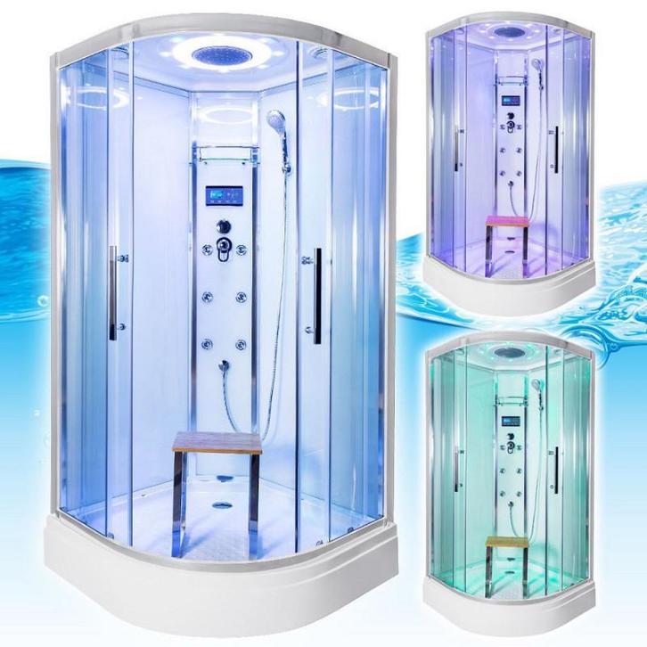 Stoomcabine Dali 100X100X215 (Stoomcabines, Badkamer), Doe-het-zelf en Verbouw, Sanitair, Nieuw, Ophalen of Verzenden