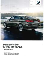 2014 BMW 5 SERIE GRAN TOURISMO PRIJSLIJST DUITS, Boeken, Auto's | Folders en Tijdschriften, Nieuw, BMW, Author