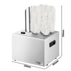 GGM Gastro | Glaspolijstmachine - 1,5kW - met 5 roterende |, Verzenden, Nieuw, Inbouw
