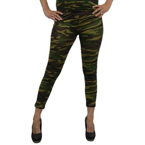 Woodland camouflage legging voor dames - Leggings, Hobby en Vrije tijd, Feestartikelen, Ophalen of Verzenden