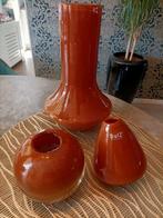 Vaas (3) - Glas - 3-delige DutZ Collection, Antiek en Kunst