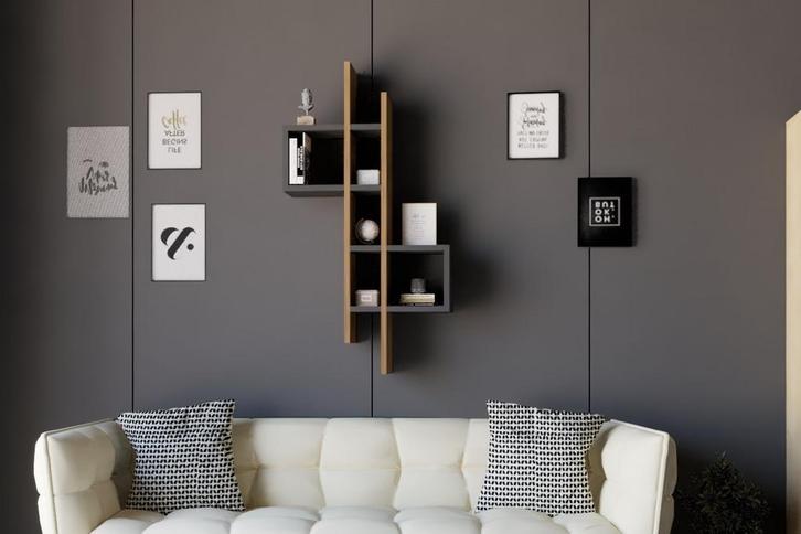 Asir 495SSE1110 Muurplank Eik van €69 voor €53, Huis en Inrichting, Woonaccessoires | Wandplanken en Boekenplanken, Nieuw, Ophalen of Verzenden