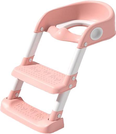 Tryco Pink Toilettrainer met Trapje, Kinderen en Baby's, Badjes en Verzorging, Nieuw, Verzenden