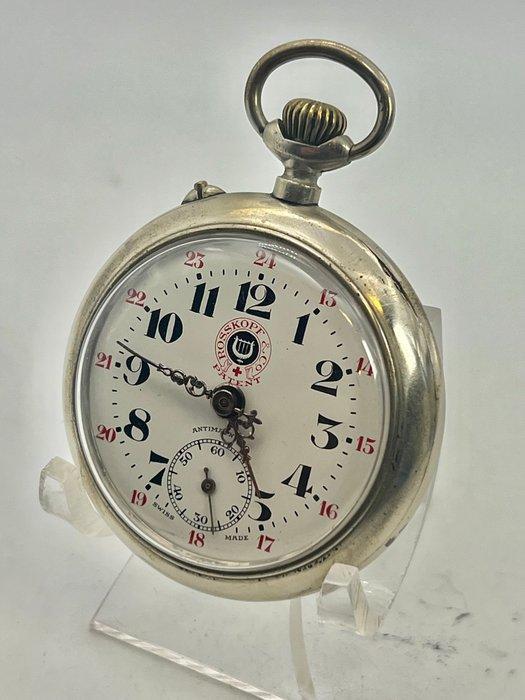 Rosskopf & Co Patent. Antimagnetic. Metallo 1900 - 1850-1900, Sieraden, Tassen en Uiterlijk, Horloges | Heren