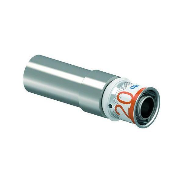 Uponor S-Press Plus perskoppeling Ø20x22 koper vernikkeld, Doe-het-zelf en Verbouw, Verwarming en Radiatoren, Verzenden