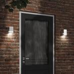 vidaXL Buitenwandlamp roestvrij staal zilverkleurig, Tuin en Terras, Buitenverlichting, Verzenden, Nieuw