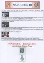 Frankrijk 1852/1871 - NAPOLEON III VEEL en variëteiten -, Gestempeld