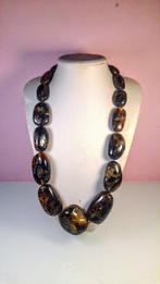 Baltisch amber - Massieve streng - Halsketting met, Nieuw