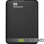 Western Digital Elements Portable 4TB Zwart, Computers en Software, Harde schijven, Verzenden, Nieuw, Western Digital