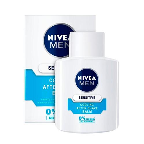 Nivea Men Sensitive Cooling Aftershave Balsem, Sieraden, Tassen en Uiterlijk, Uiterlijk | Gezichtsverzorging, Nieuw, Verzenden