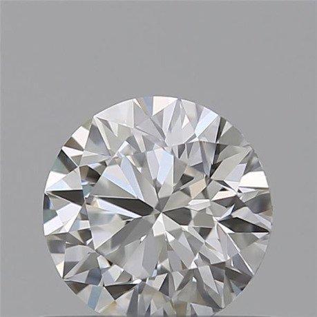 1 pcs Diamant (Natuurlijk) - 0.53 ct - Rond - E - VVS1 -, Sieraden, Tassen en Uiterlijk, Edelstenen