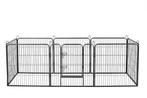 Hondenkennel | Hondenren | Puppyren | 8 panelen 80x95cm, Hondenkennel, 110 cm of meer, 65 tot 100 cm, Verzenden