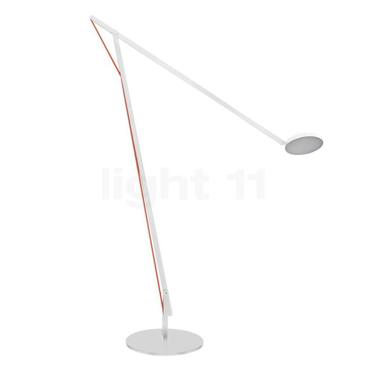 Rotaliana String XL Vloerlamp LED, wit/oranje (Binnenlampen), Huis en Inrichting, Lampen | Vloerlampen, Nieuw, Verzenden