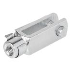 ProPlus Gaffel M8 - Verzinkt staal - 58 mm - 2 stuks (Auto), Auto diversen, Aanhangwagen-onderdelen, Ophalen of Verzenden, Nieuw