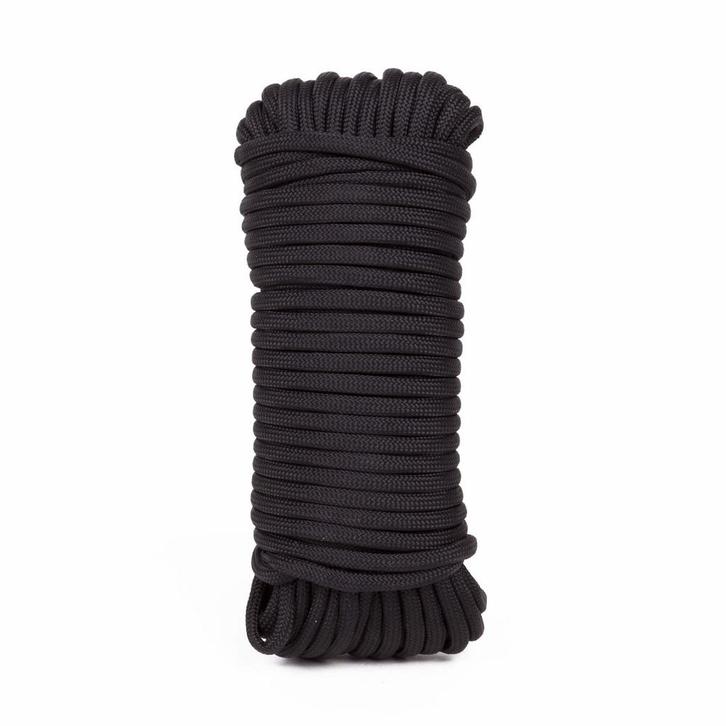 Benson Nylon paracord - 3 mm dik - 15 meter - zwart - wee..., Watersport en Boten, Accessoires en Onderhoud, Nieuw, Ophalen of Verzenden