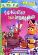 Sesamstraat spelletjes en knutselen (dvd tweedehands film), Ophalen of Verzenden, Zo goed als nieuw