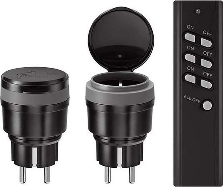 Trust – 2 draadloze schakelaars met afstandsbediening voor, Doe-het-zelf en Verbouw, Gereedschap | Handgereedschap, Zo goed als nieuw