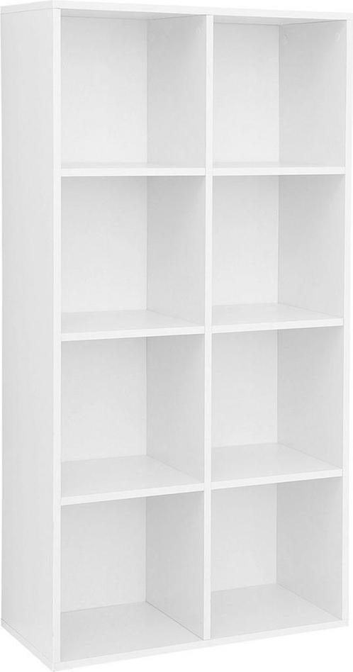 Songmics LBC24WT boekenkast van €75 voor €53, Huis en Inrichting, Kasten | Boekenkasten, 25 tot 50 cm, Met plank(en), Nieuw, Overige houtsoorten