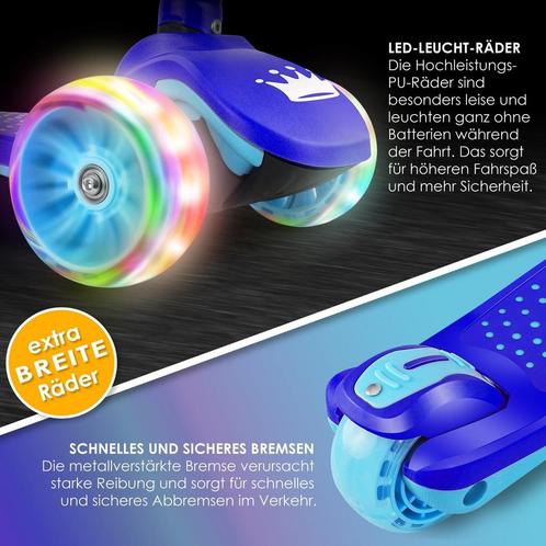 Kinderstep - 3 wielen Step - X-Pro2 - LED oplichtende, Kinderen en Baby's, Speelgoed | Buiten | Voertuigen en Loopfietsen, Verzenden