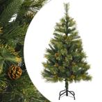 vidaXL Kunstkerstboom met scharnieren en standaard 150 cm, Diversen, Kerst, Verzenden, Nieuw