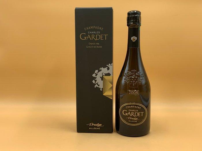 2008 Charles Gardet, Prestige - Champagne Brut - 1 Fles, Verzamelen, Wijnen