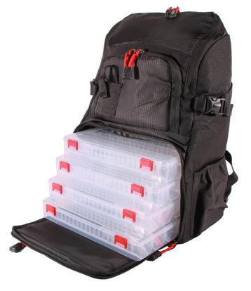 Ultimate Ultra Backpack Incl. 4 Tackleboxes beschikbaar voor biedingen