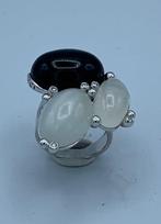 Ponte Vecchio - Ring - 18 karaat Witgoud - Onice + Feldspati, Sieraden, Tassen en Uiterlijk, Nieuw