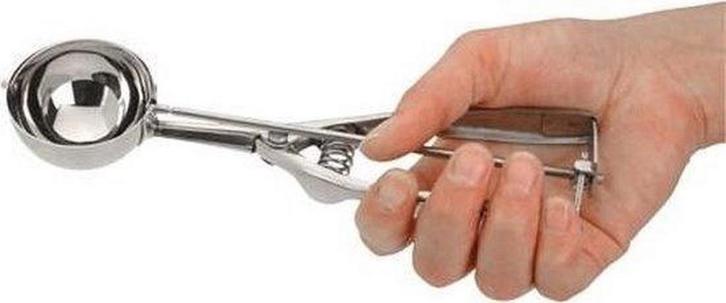 IJsschep ijsbollepel RVS Ø5 cm, Huis en Inrichting, Keuken | Keukenbenodigdheden, Nieuw, Verzenden
