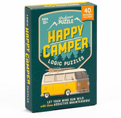 Professor Puzzle - Happy Camper | Professor Puzzle - Puzzels, Hobby en Vrije tijd, Denksport en Puzzels, Nieuw, Verzenden