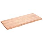 Houten Wastafelblad 120cm | Retourdeal | 40% Korting, Huis en Inrichting, Nieuw, Minder dan 25 cm, Wasbak of Wastafel, 50 tot 100 cm