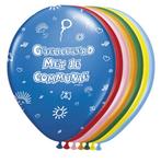 Communie Ballonnen Meerkleurig - 30cm | Nieuw!, Hobby en Vrije tijd, Feestartikelen, Nieuw, Verzenden