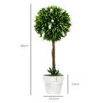 TRUUSK Kunstmatige Lavendel 2-delige Set Groot 60 Cm Kunstpl, Huis en Inrichting, Verzenden, Nieuw
