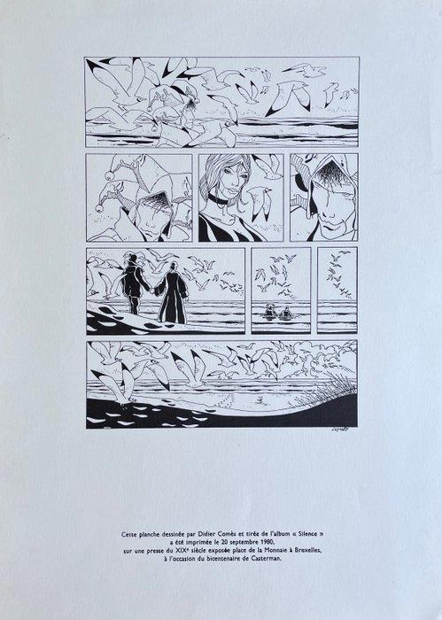 Comès, Didier - 1 Offset Print - Silence - 1980, Boeken, Stripboeken