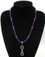 Lapis lazuli - Boeddhistische ketting - Dorje/Vajra -