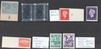 Nederlands-Indië 1941/1957 - Collectie - Ongetande proeven -, Postzegels en Munten, Postzegels | Nederland, Gestempeld
