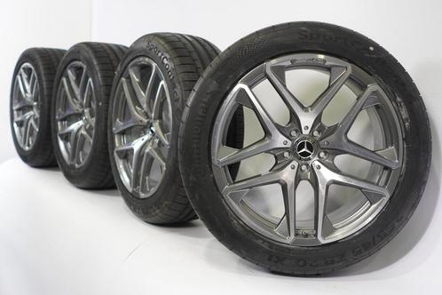 Mercedes GLC 63 AMG 20 inch velgen Continental Zomerbanden N, Auto-onderdelen, Banden en Velgen, Velg(en), Gebruikt, 20 inch, Zomerbanden
