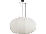 Mica Decorations Pego Hanglamp - H94 x Ø83 cm - Linnen - Off, Huis en Inrichting, Lampen | Hanglampen, Verzenden, Nieuw