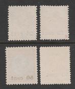 Suriname 1900 - Hulpuitgifte - NVPH 37/40, Gestempeld
