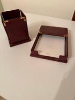 Cartier - cartier - Bureauset (2) - Leder, Verzamelen, Pennenverzamelingen, Nieuw
